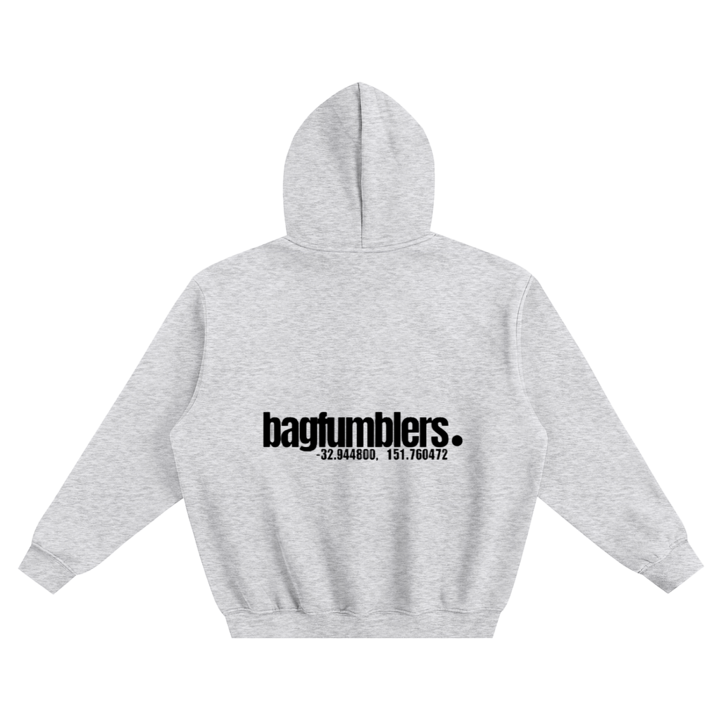 Fleeced Boxy Hidden Pocked Hoodie