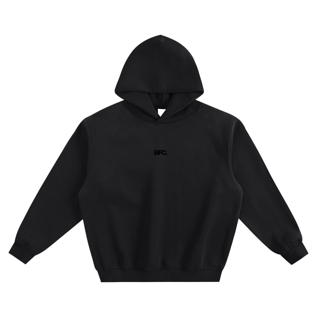 Fleeced Boxy Hidden Pocked Hoodie