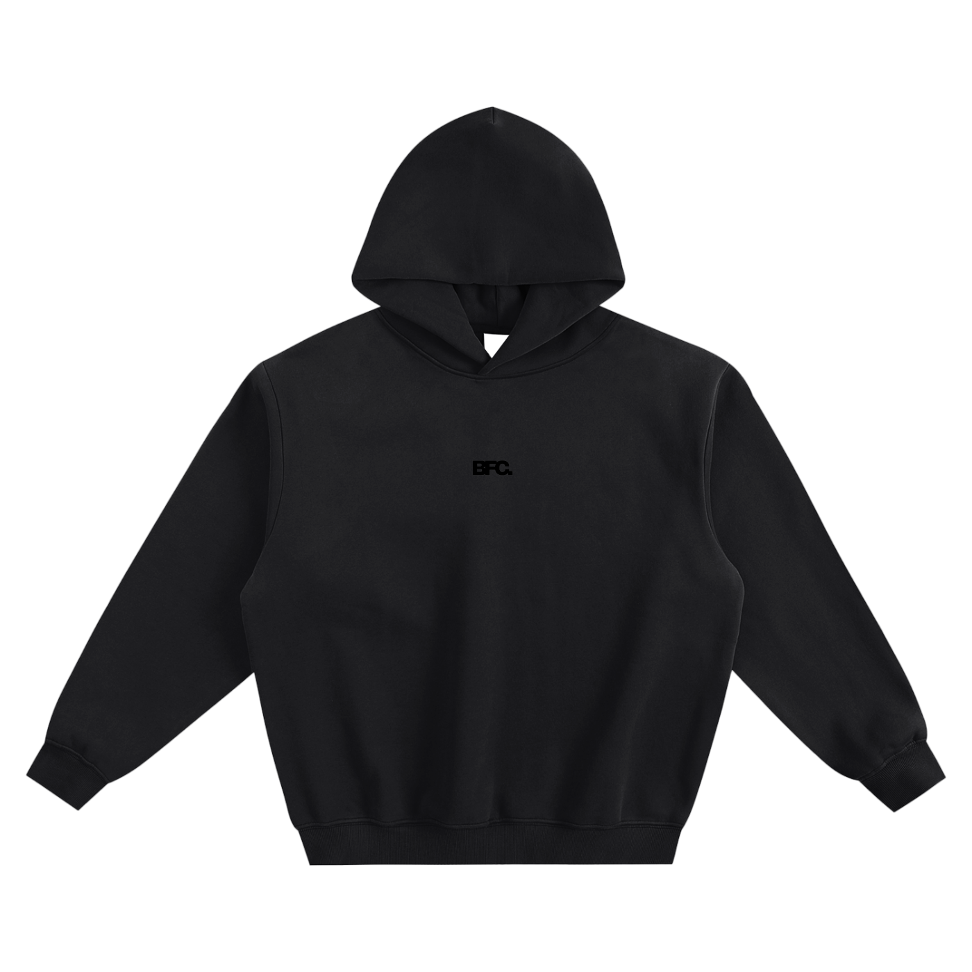 Fleeced Boxy Hidden Pocked Hoodie