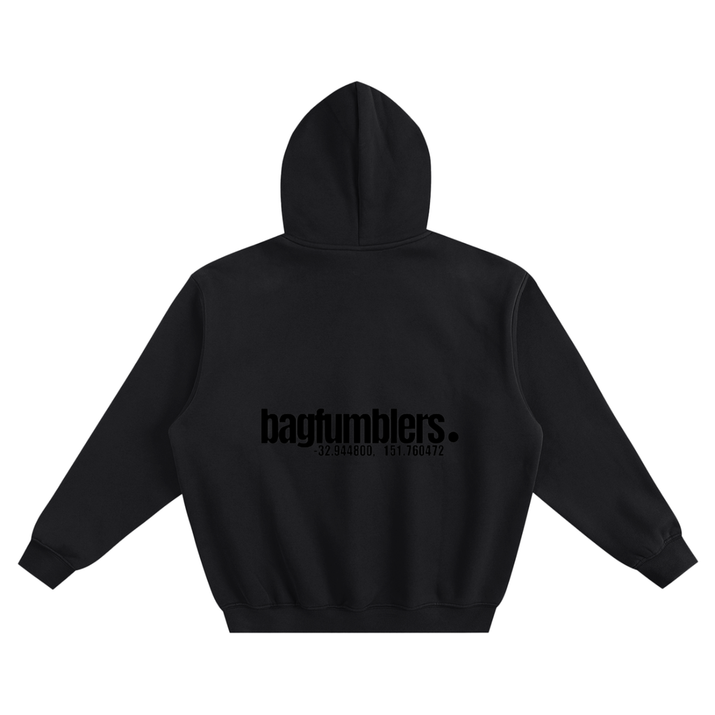 Fleeced Boxy Hidden Pocked Hoodie