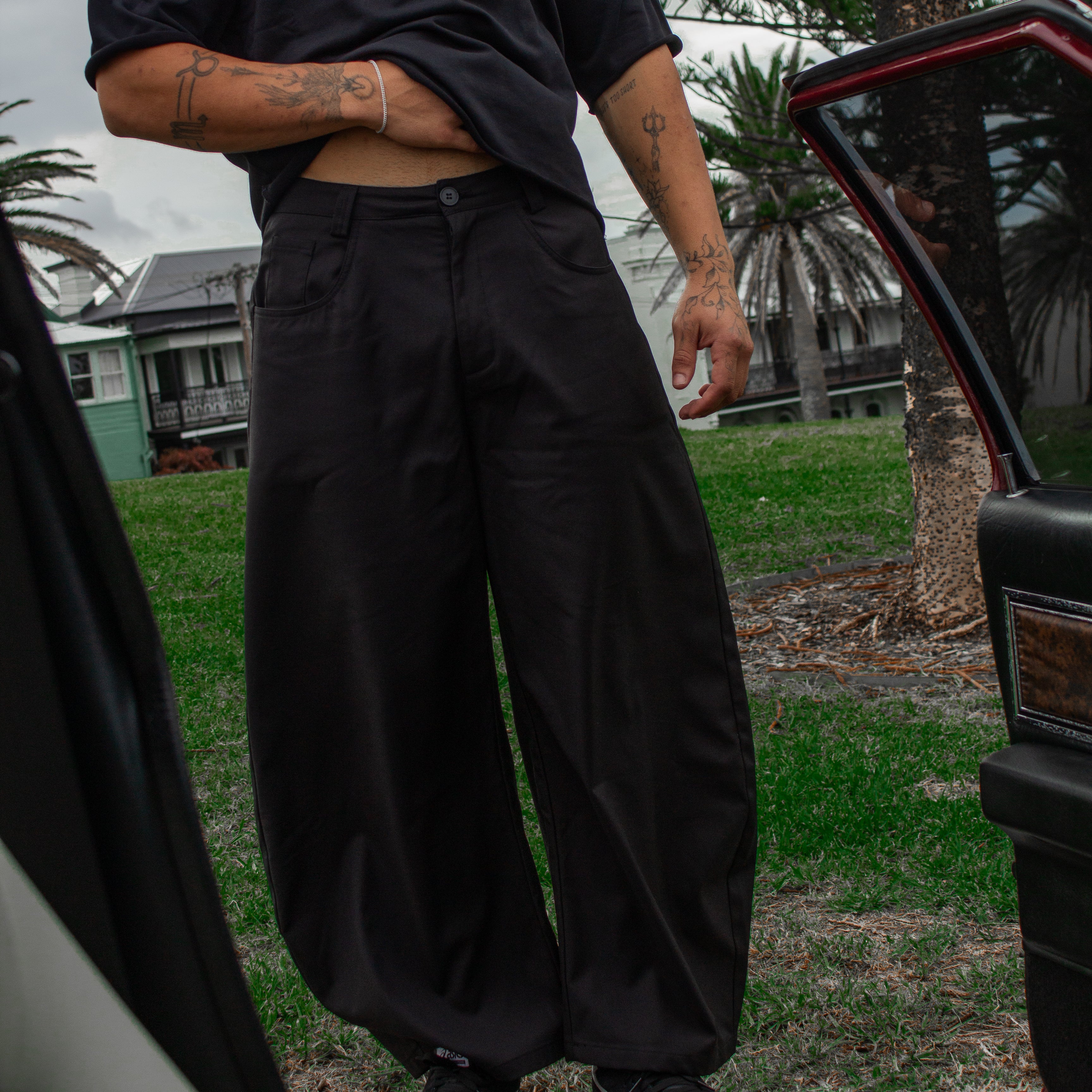 Essential Barrel Dress Pants