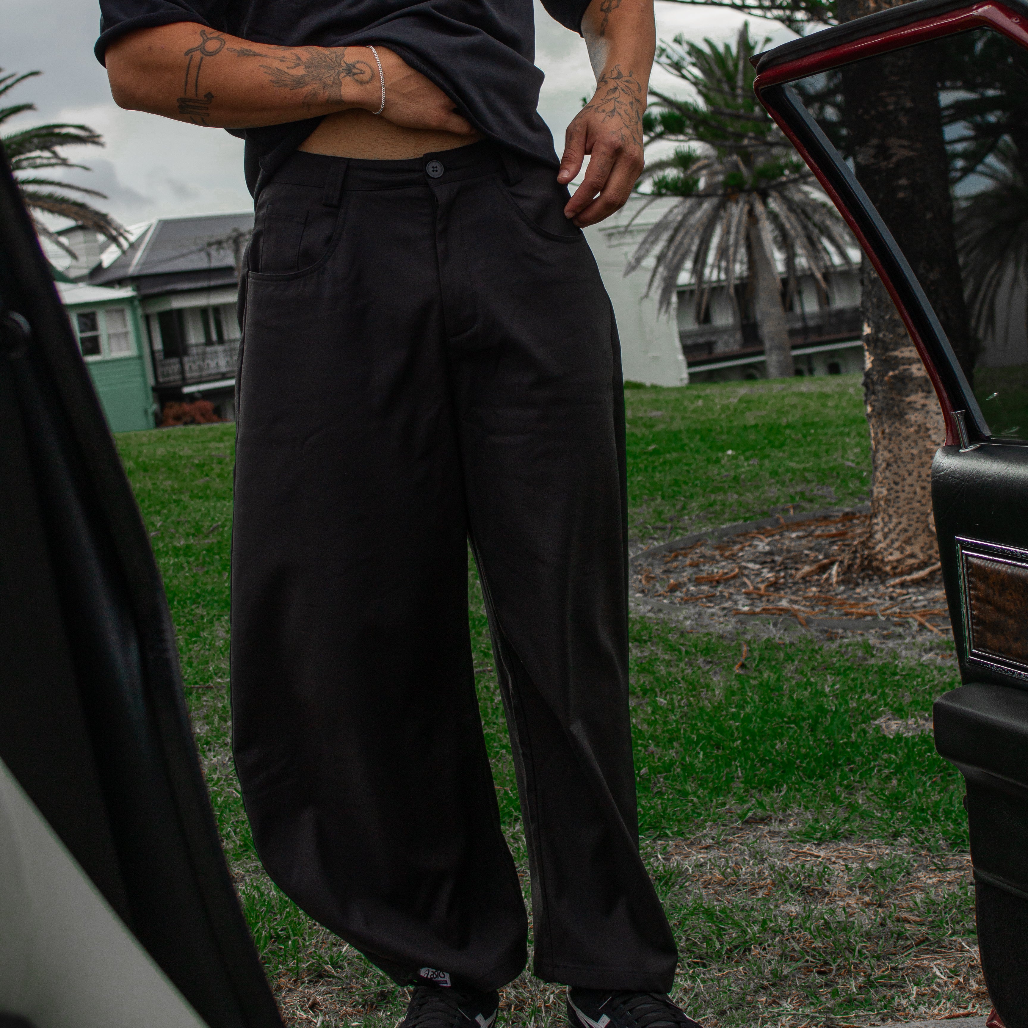 Essential Barrel Dress Pants