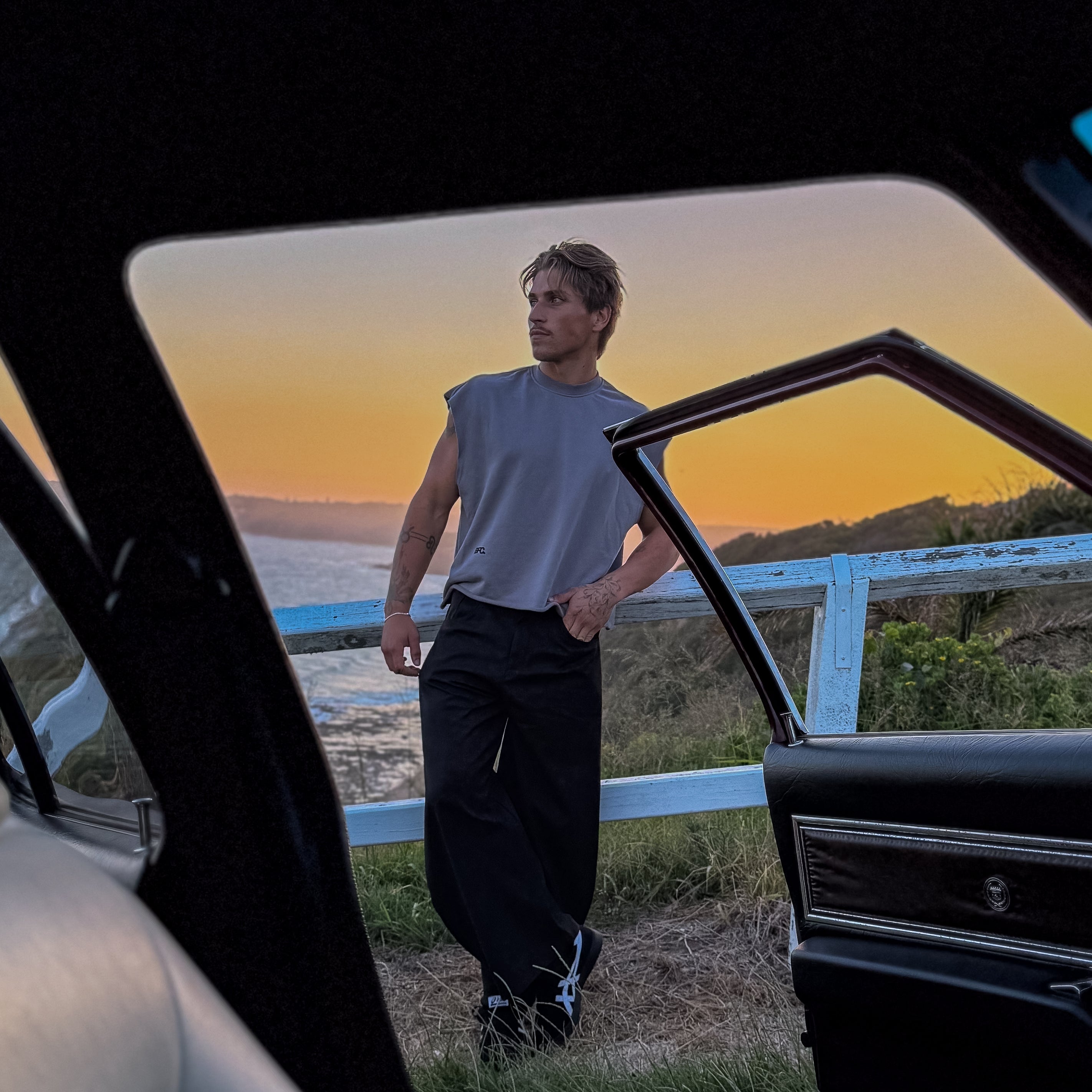 French Cut Boxy Singlet