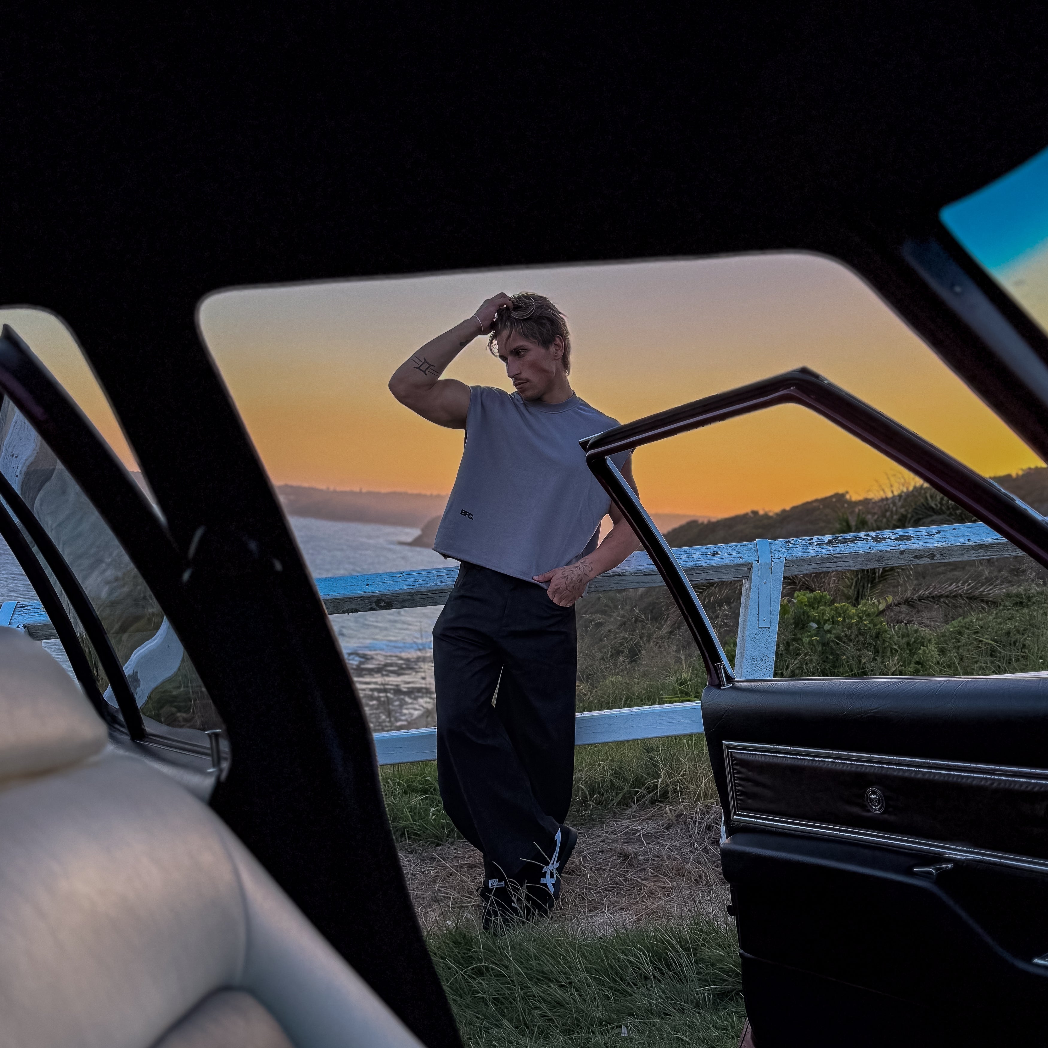 French Cut Boxy Singlet